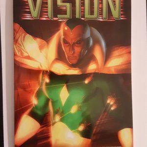 THE VISION:YESTERDAY AND TOMORROW 1ST PRINT WRITTEN BY GEOFF JOHNS